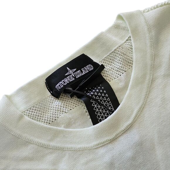 Stone Island x Shadow Project Pullover Sweater - Cotton - Light Green - NWT $450 - Picture 2 of 8